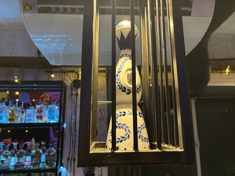 Бутылка мексиканской текилы